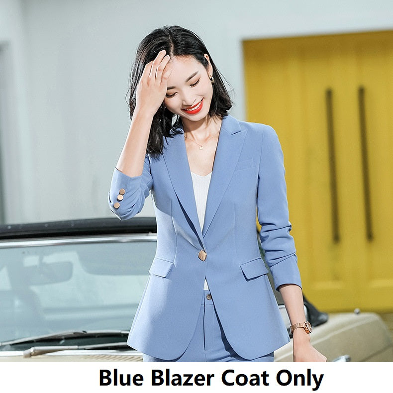 Xian Gao Professional Suit Fashion Temperament Goddess Fan
