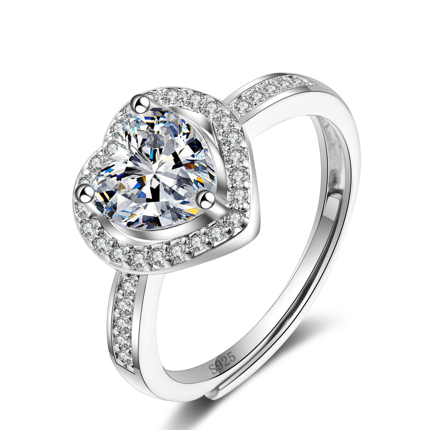 Heart-shaped Ring For Women