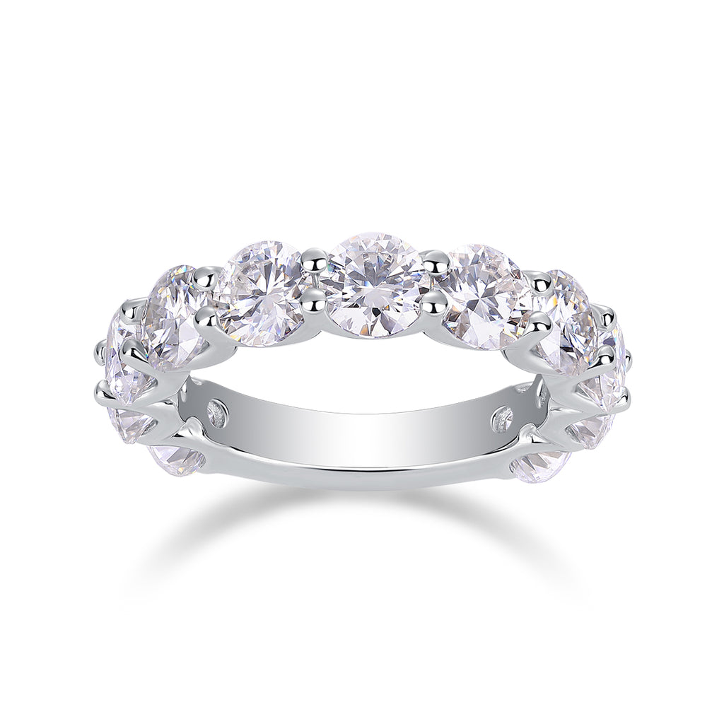 1Dazzling Moments - A Fashionable And Luxurious Jewelry Accessory Set With Moissanite S925 Sterling Silver And Platinum-plated Diamond Prohibit TikTok sales
