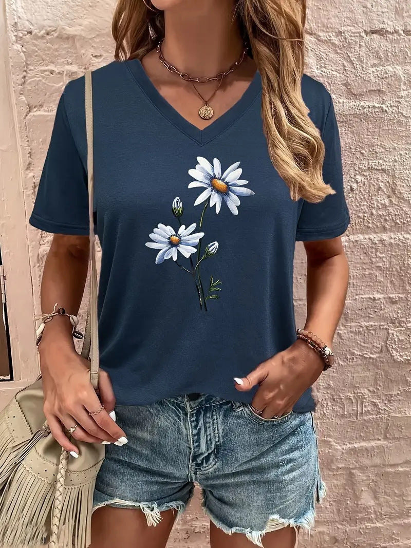High-grade Spring V-neck Women's