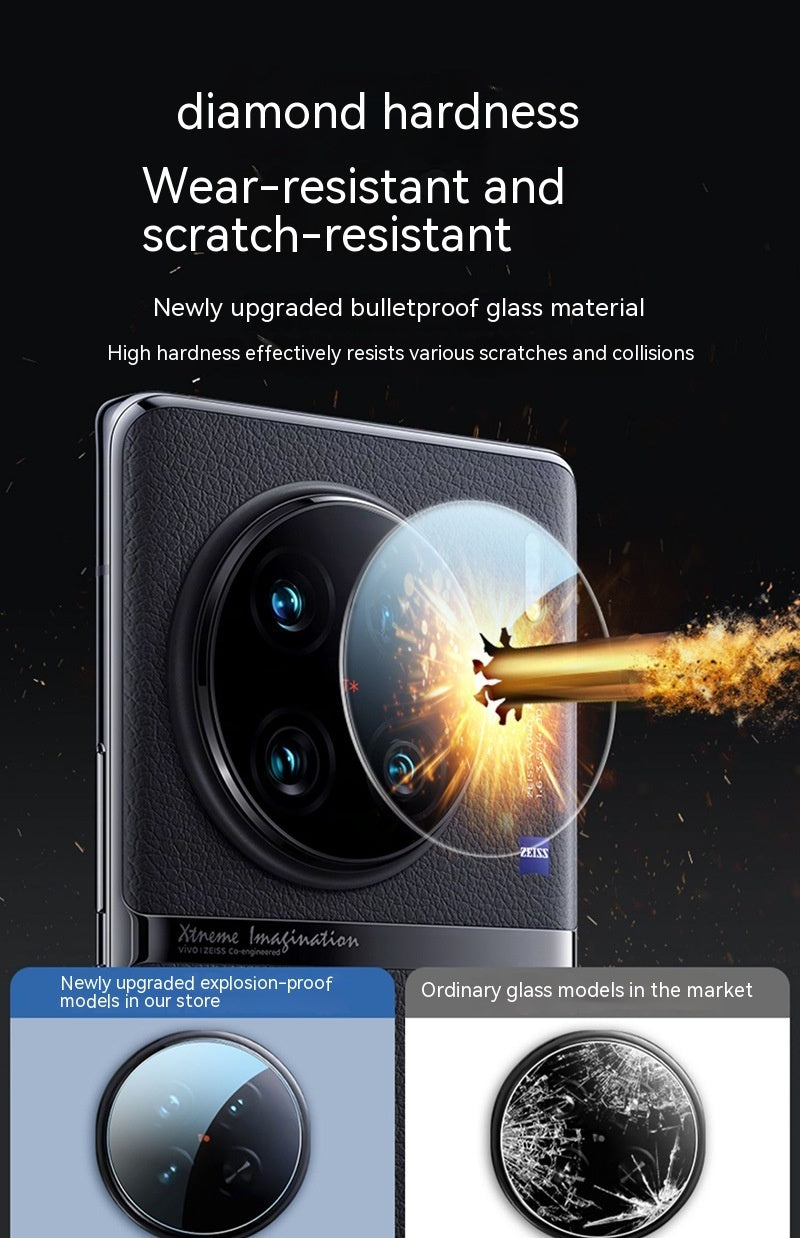 Applicable To Nubia Z50S Pro Transparent HD Rear-shot Glass Protective Film