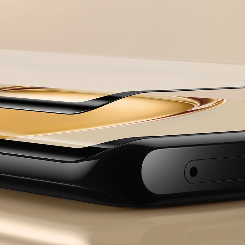 Full Screen Curved Full Adhesive Tempered Film For  P50 Pro Single Pack Black