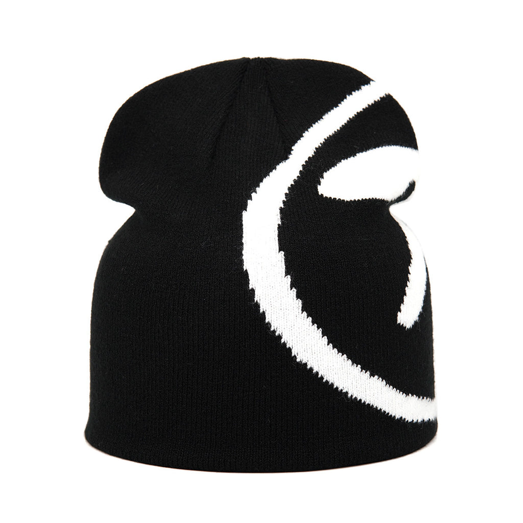 Autumn And Winter Knitting Portrait Jacquard Warm Wool Hat