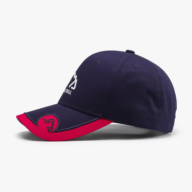 Letter Three-dimensional Embroidery Hard Top Big Head Circumference American Baseball Cap