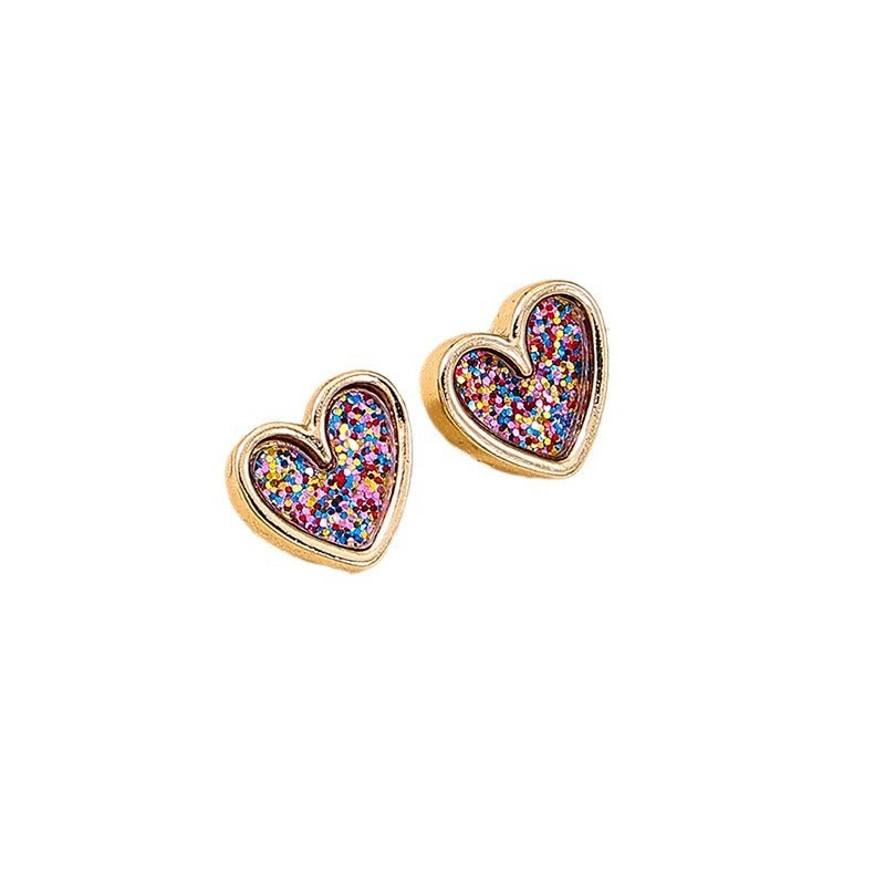 Elegant Cute Sweet And Small Delicate Alloy Earring