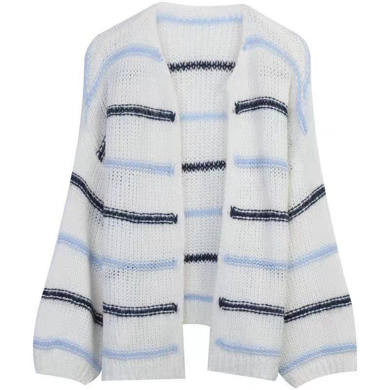 Women's Color-Block Heavy-Knit Chunky Sweater