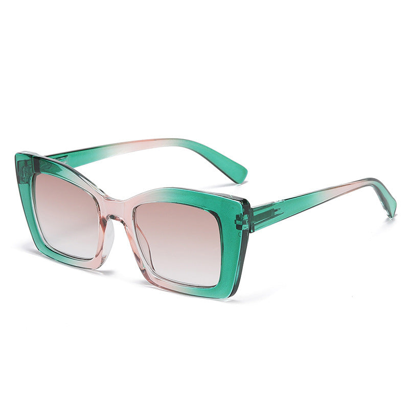 Large Frame Progressive Color Female HD Presbyopic Glasses For The Elderly Plain