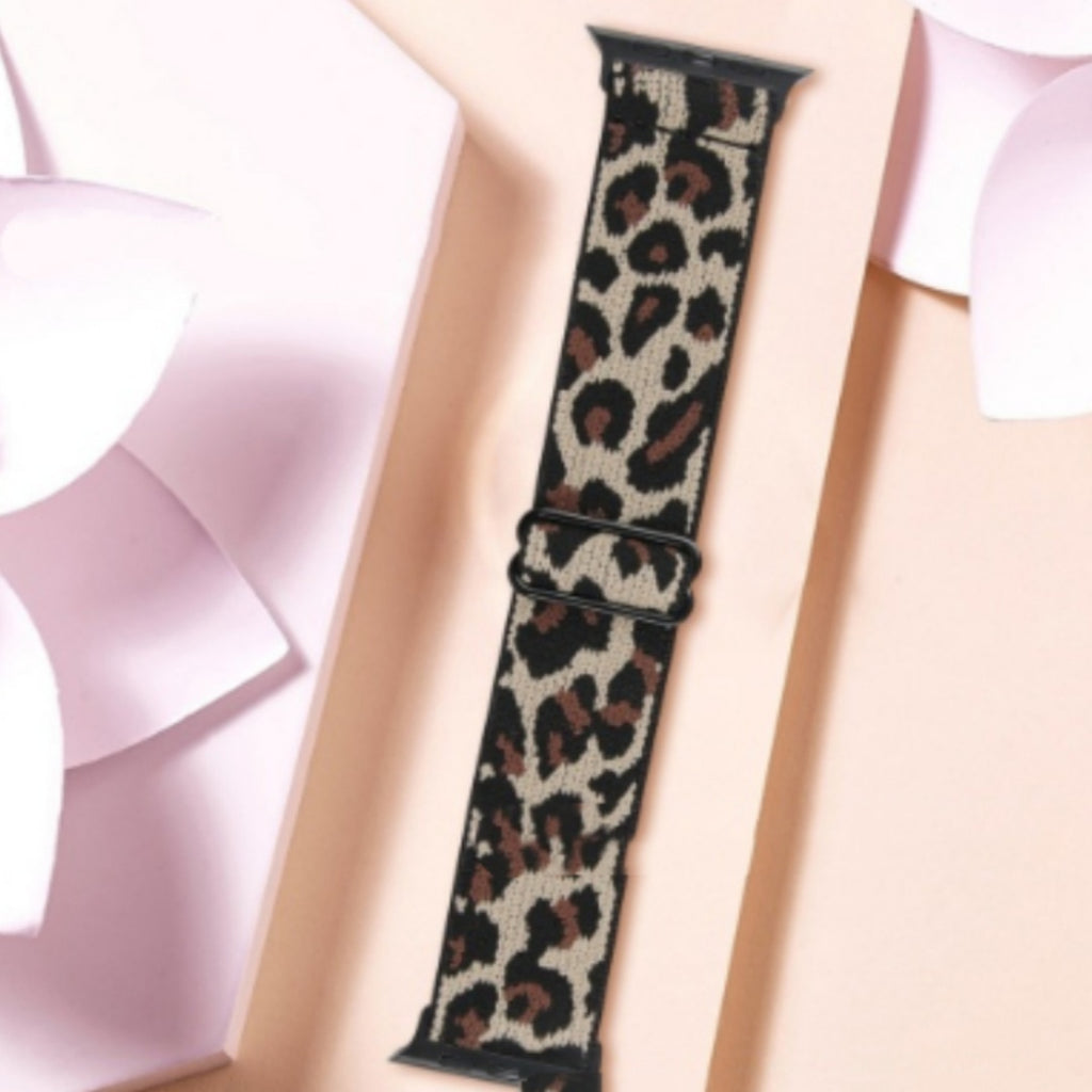 Herringbone Elastic Strap Smart Watch Band Elastic Strap Strap