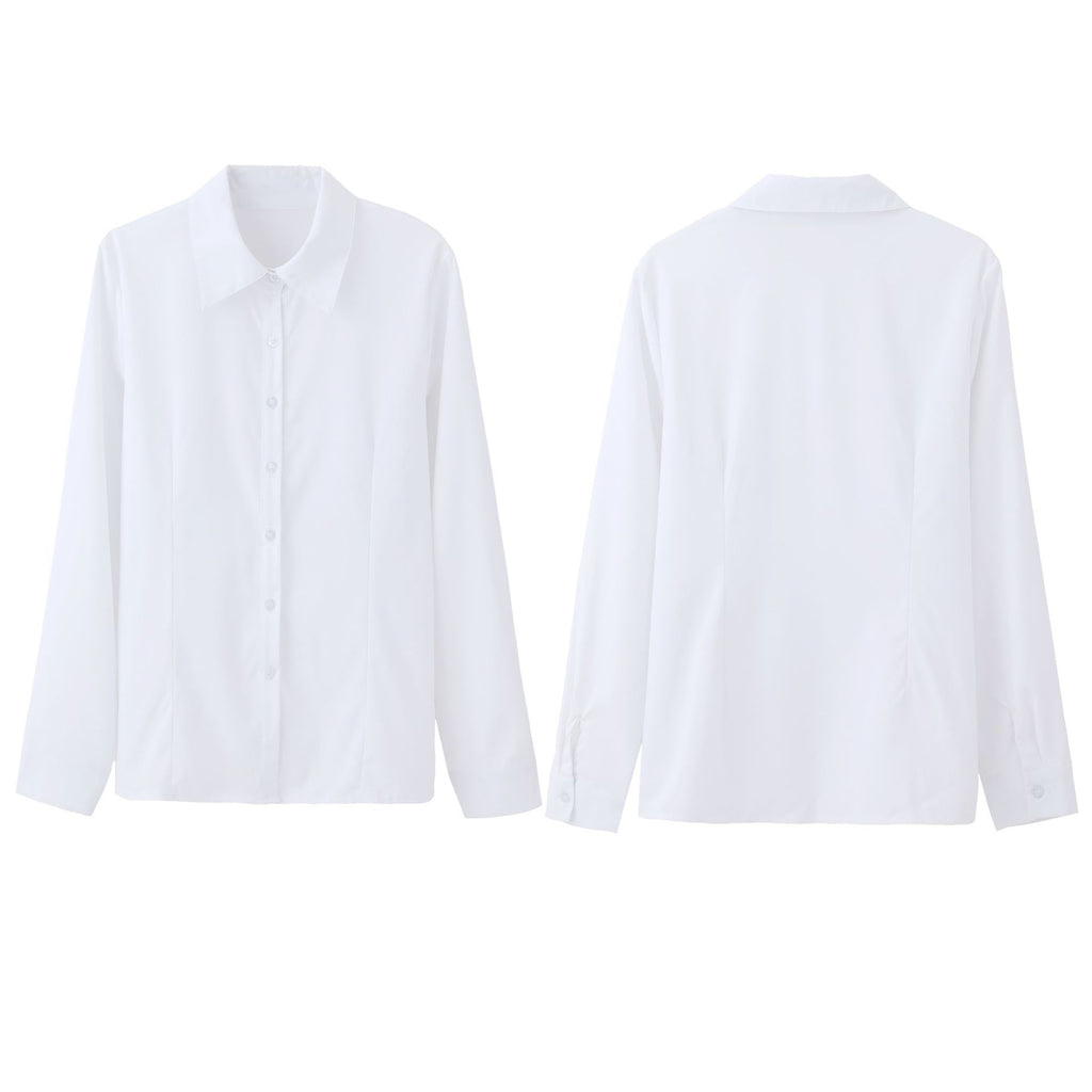 Fashion Casual Long Sleeve Cardigan Button-down Shirt Top