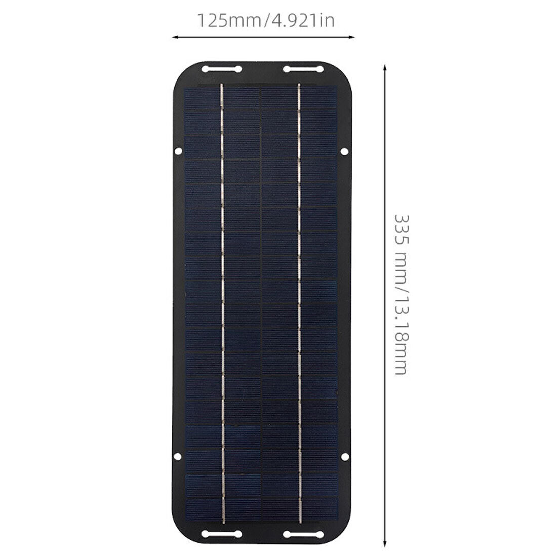 NEW 30W Solar Panel Kit Trickle Battery Charger 12Volt DC For Car Van Caravan Boat
