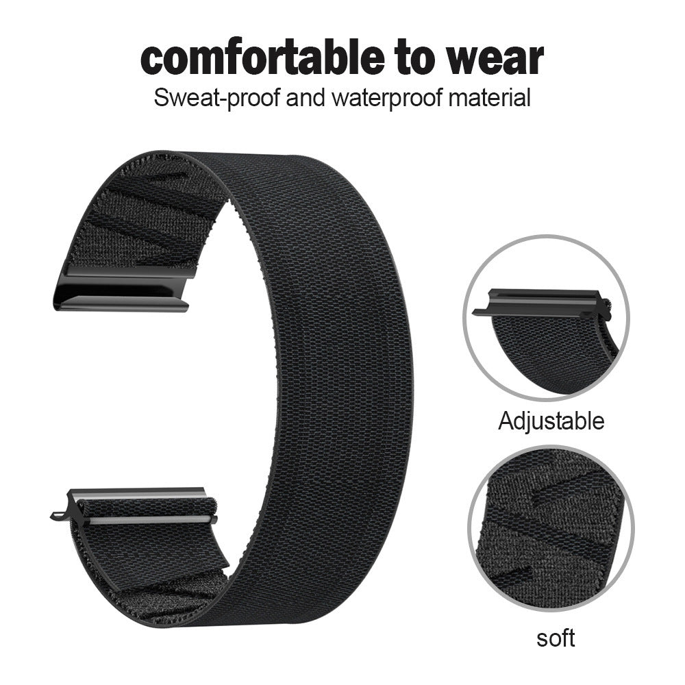 Sports Bracelet Watch Strap Geometric Woven Strap