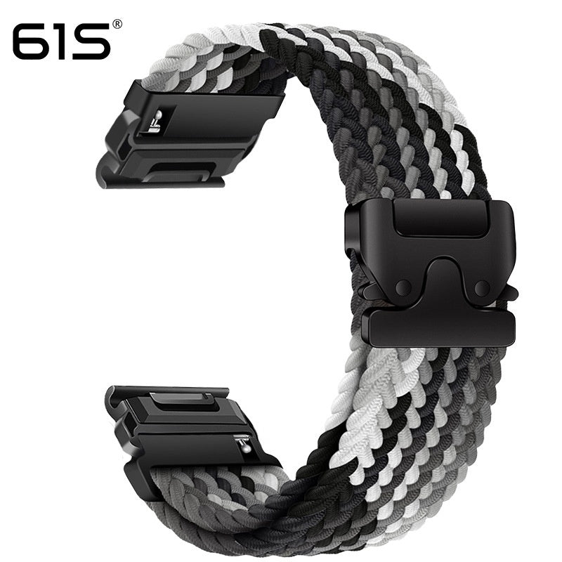 Elastic Umbrella Buckle Woven Watch Band