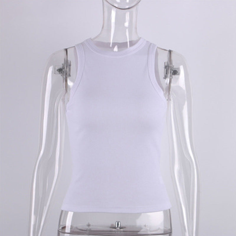 Summer Slim Fit Short Sexy Slim Fit Vest Tight