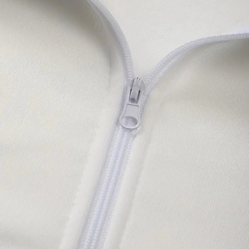 Autumn And Winter New 3D Digital Printing Stand Collar Sweater