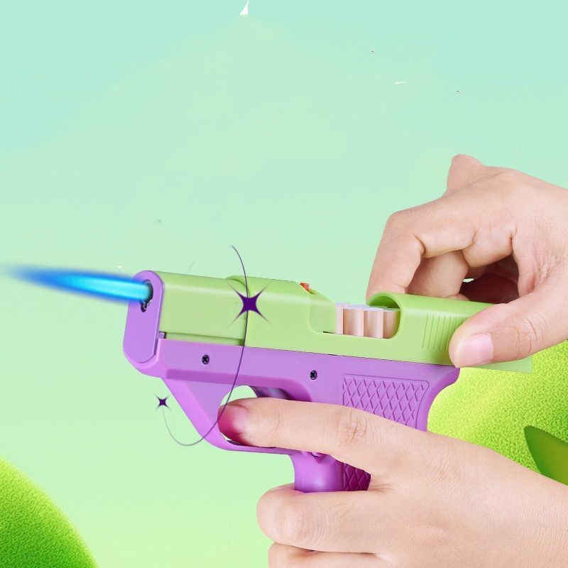 Carrot Gun Decompression Toy Windproof