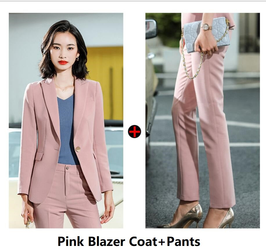 Xian Gao Professional Suit Fashion Temperament Goddess Fan