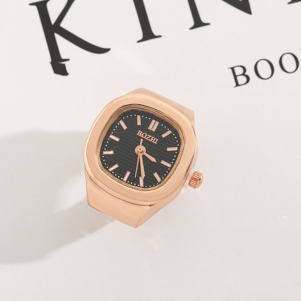 Sale Square Ring Watch Popular Models Can See The Time