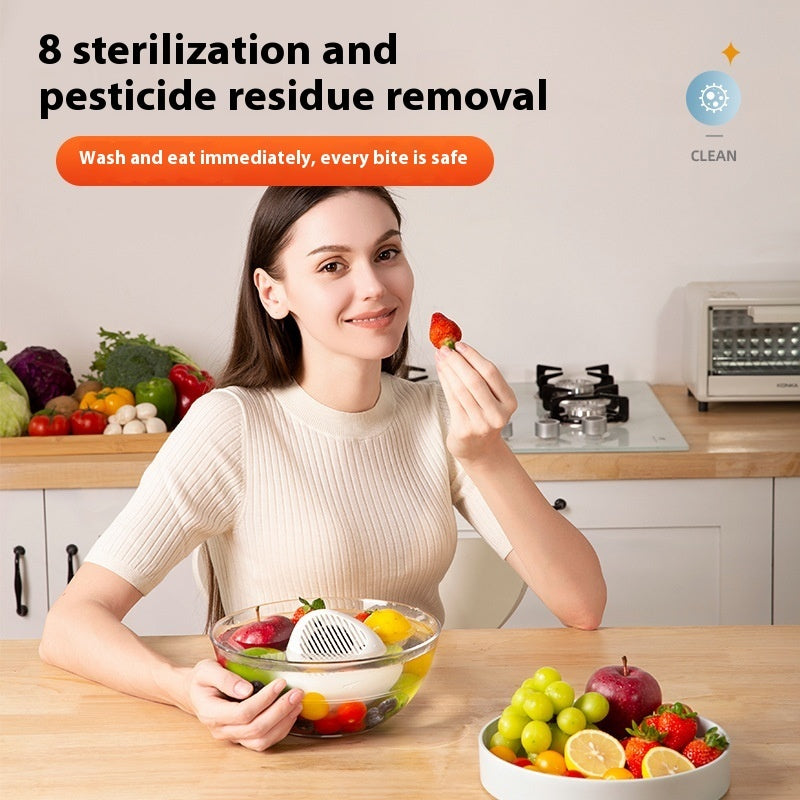 Household Meat Fruit And Vegetable Washing Machine Wireless Portable