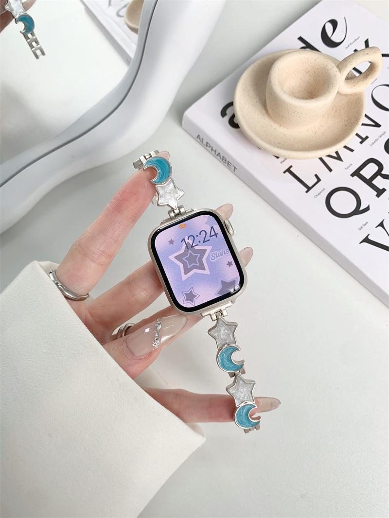 Applicable Strap For Xingyue Metal Chain Iwatch