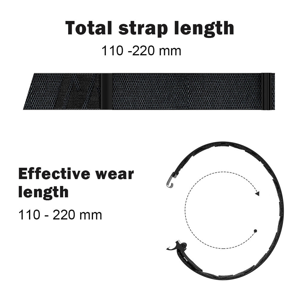 Sports Bracelet Watch Strap Geometric Woven Strap