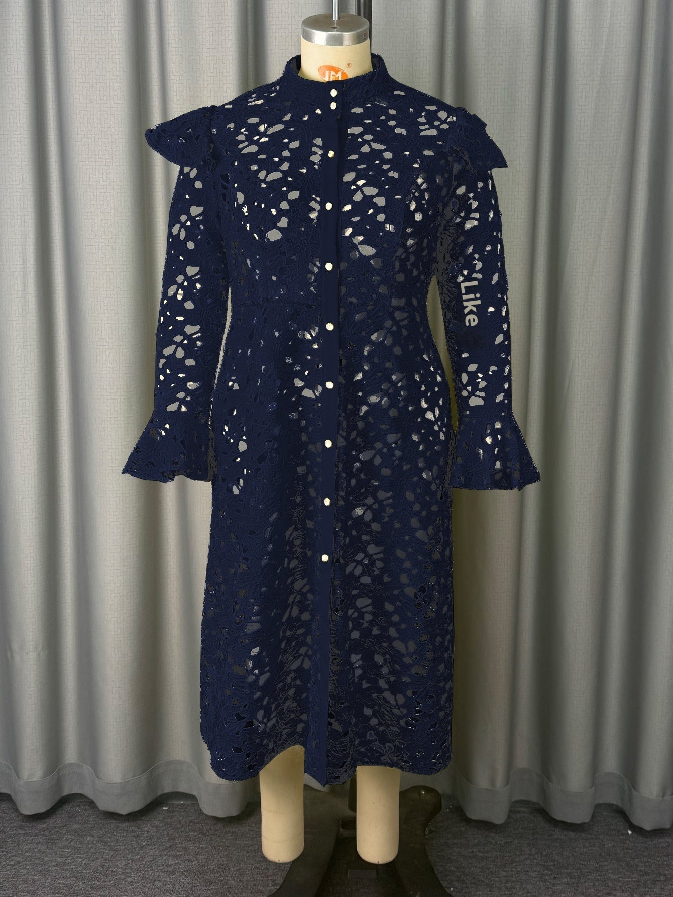 Lace Coat Half Turtleneck Cardigan Inner Wear Dress