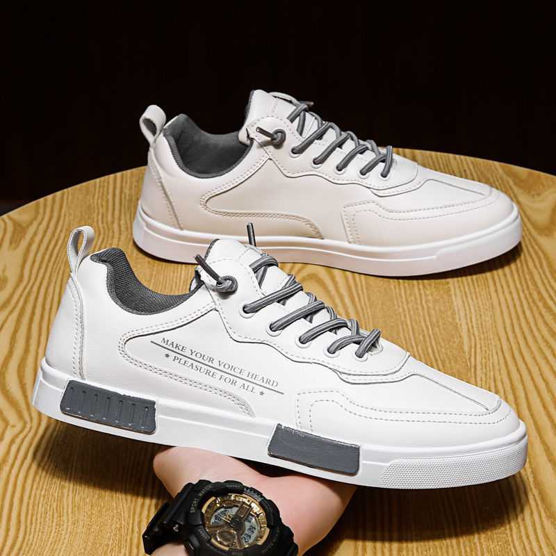 Sports Casual Shoes Men's Breathable All-match White Shoes