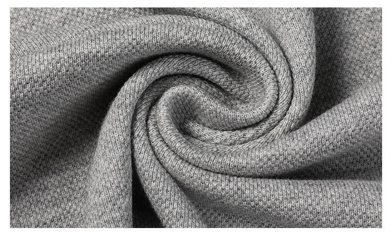 Men's Polo Shirt Korean Version Lapel Embroidery Long Sleeves