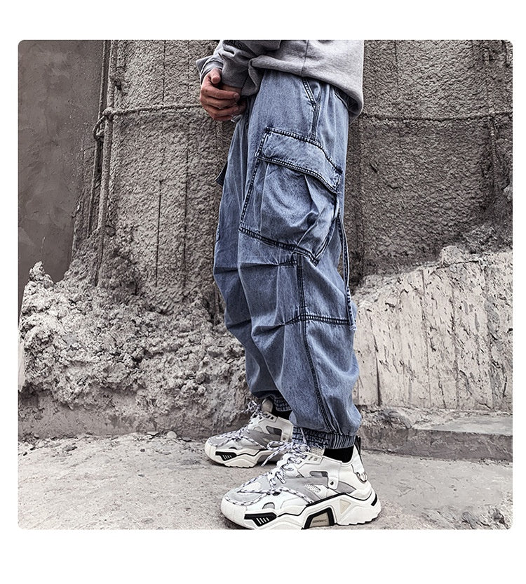 Overalls Men's Casual Heavy-duty Jeans