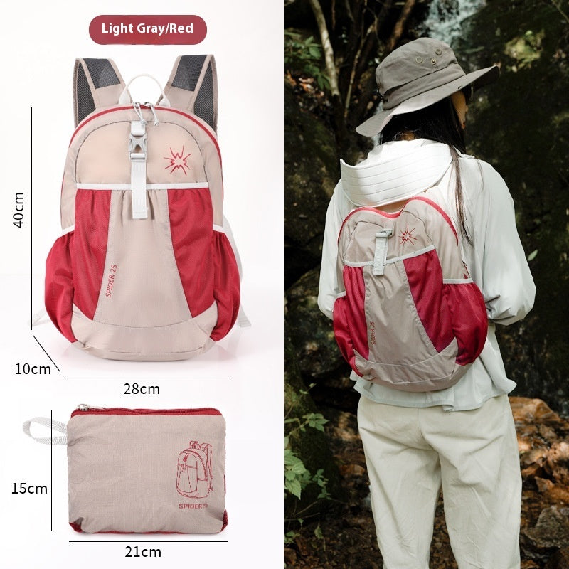 Portable Lightweight Mountaineering Backpack Convenient Travel Mountain Climbing