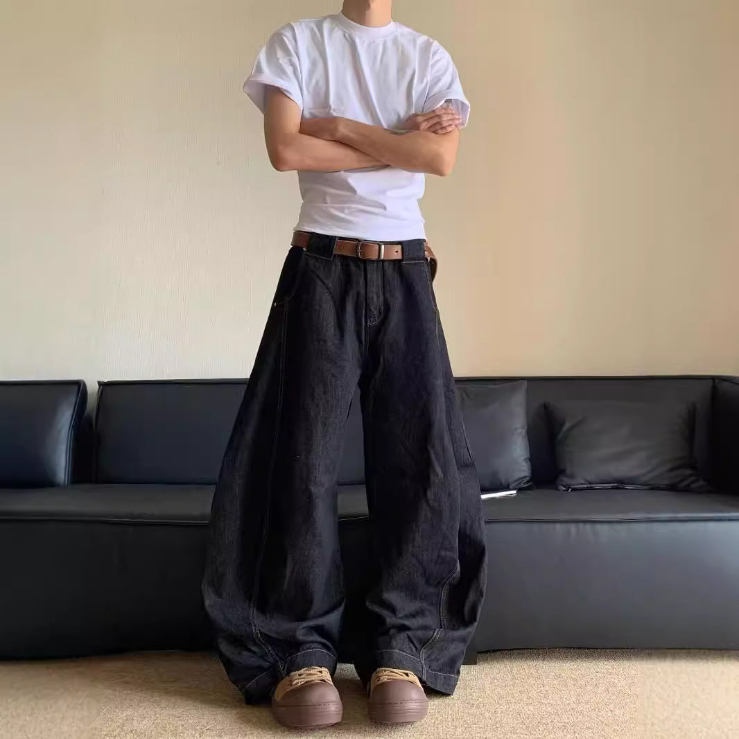 Fashion Personality Wide Leg Jeans