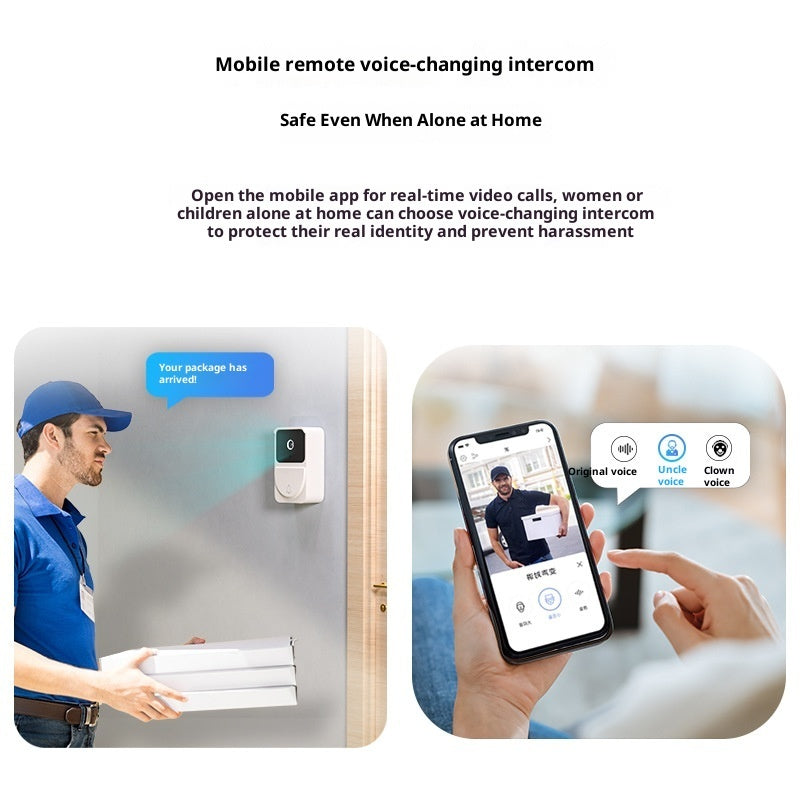 Doorbell Ding Dong Machine Wireless Doorbell Remote Intercom Home Surveillance Camera