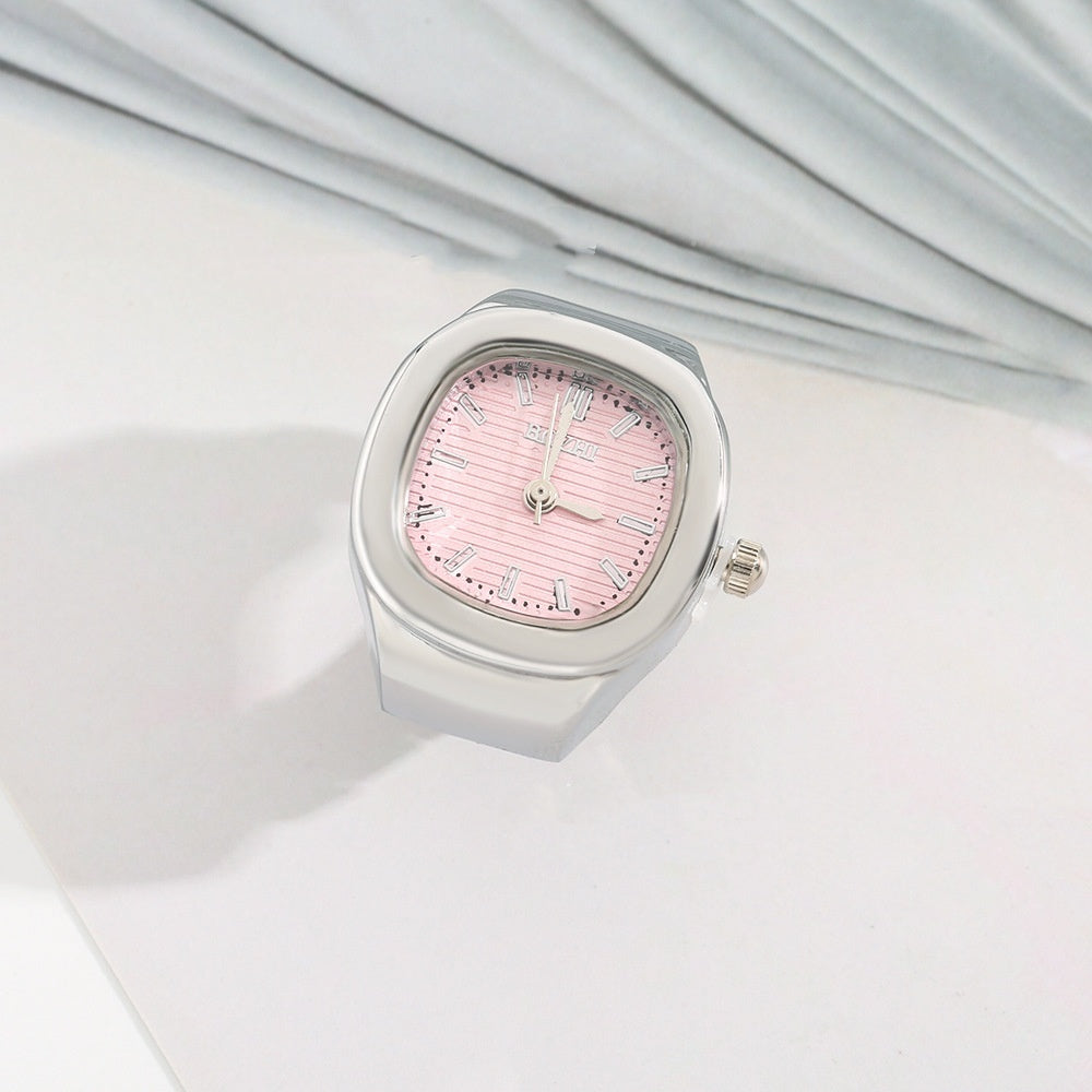 Sale Square Ring Watch Popular Models Can See The Time