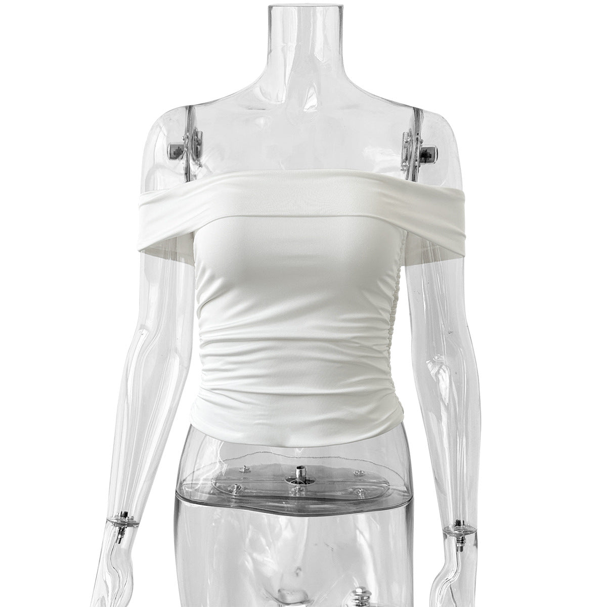 Women's Sexy Off-shoulder Top With A Boat Neckline