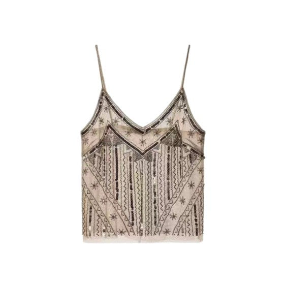 Women's New Embroidered Sexy Underwear Vest