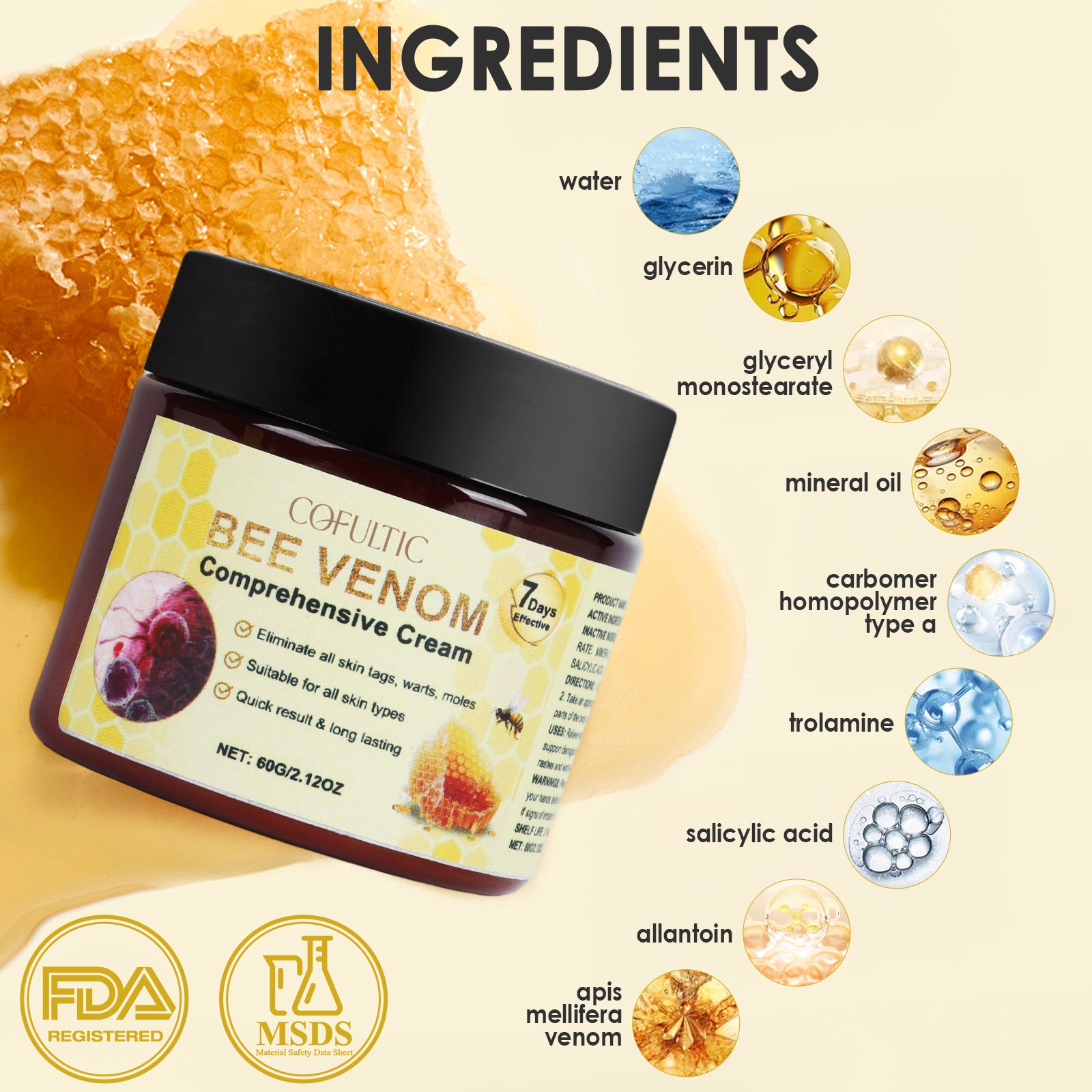 Cofutic Skin Care Cream Gentle Hydrating Smooth Delicate And Moisturizing Skin Daily Nourishing Body Cream