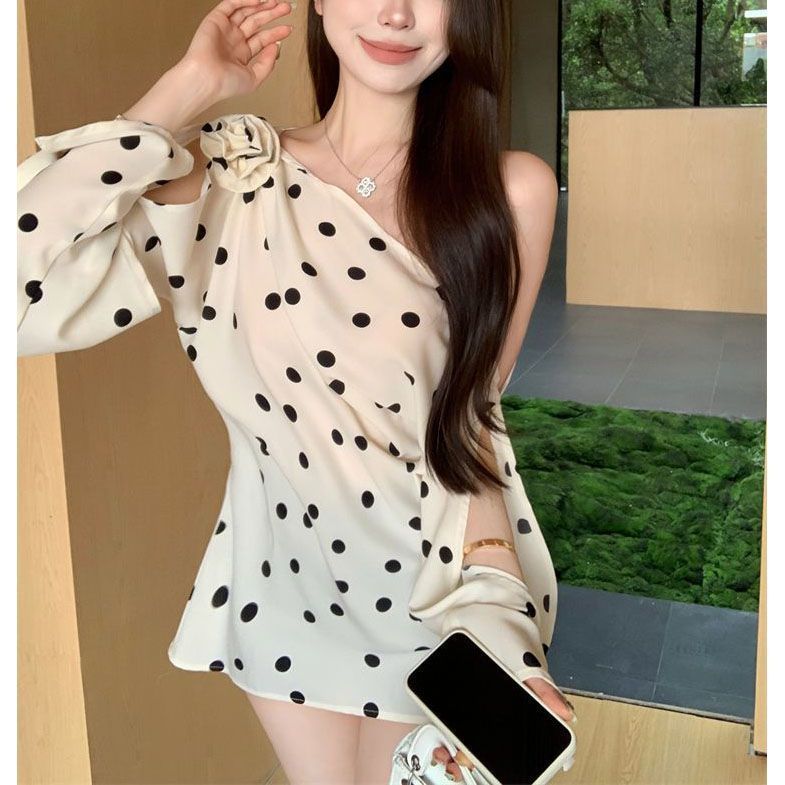 High-end Designer-style Asymmetrical Top