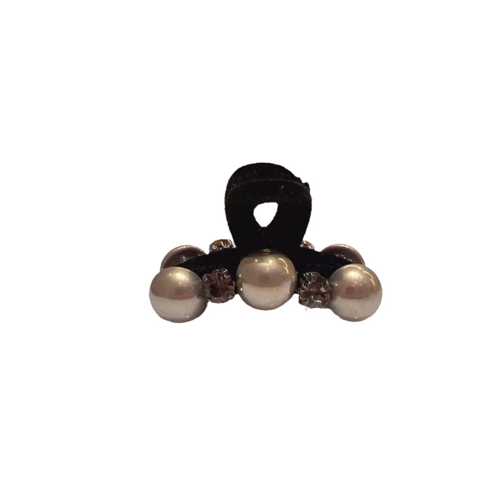 Black Pearl New High-grade Small Hair Grabbing Clip