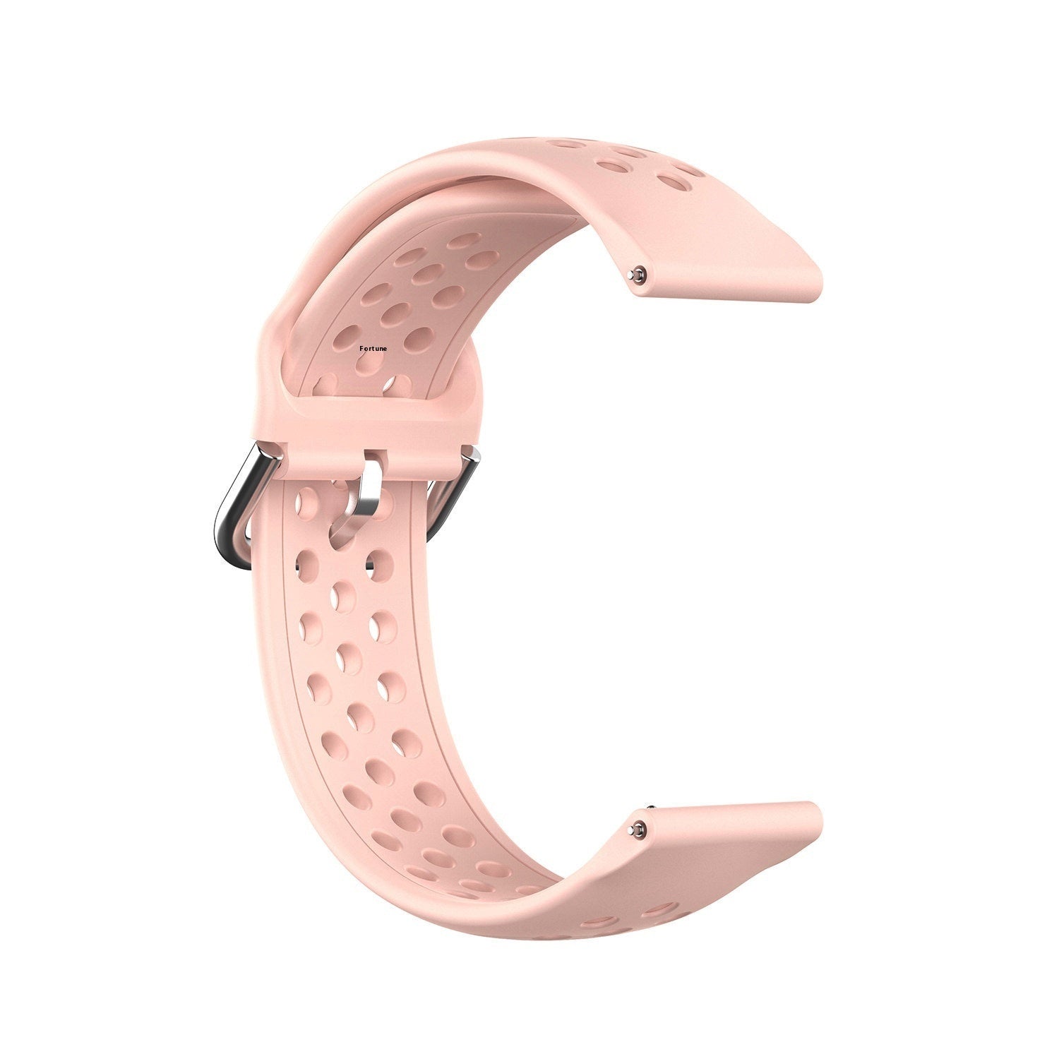 Silicone Watch Strap Porous Straight Buckle