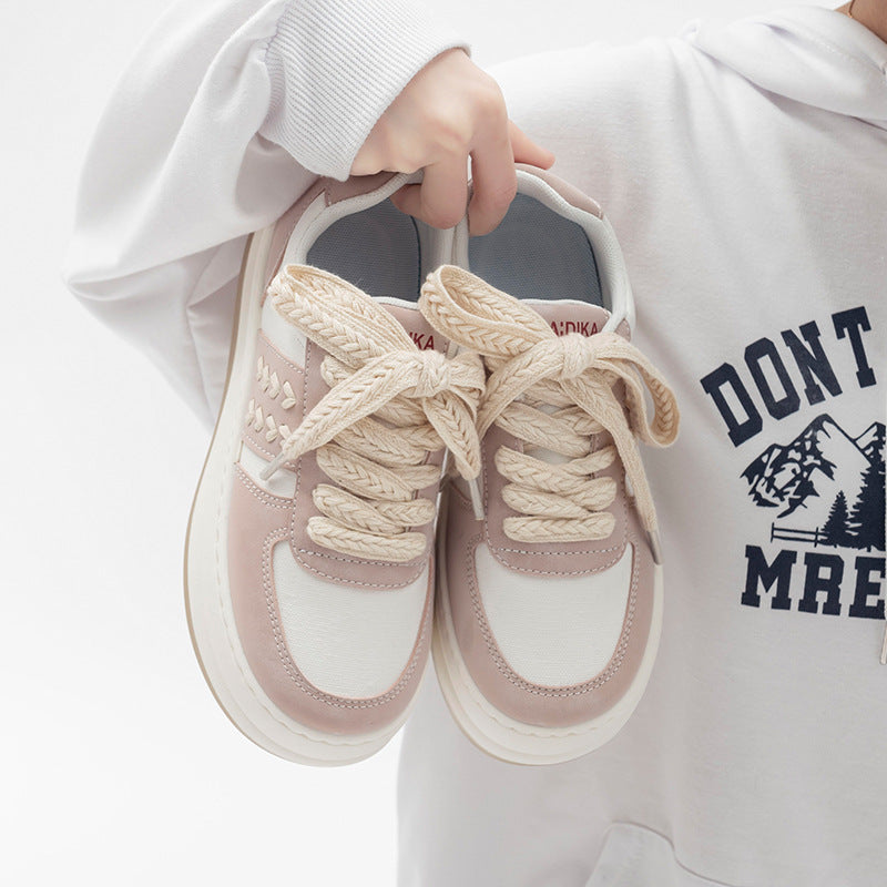 Ins Sports Thick Sole Shoes Schoolgirls