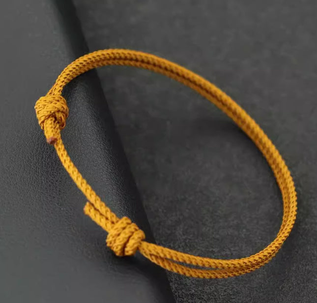 Handmade Christmas String Bracelet Unisex Adjustable