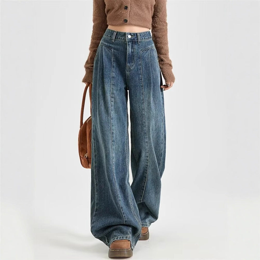Womens Bestselling Wide-leg Denim Jeans At The Supermarket