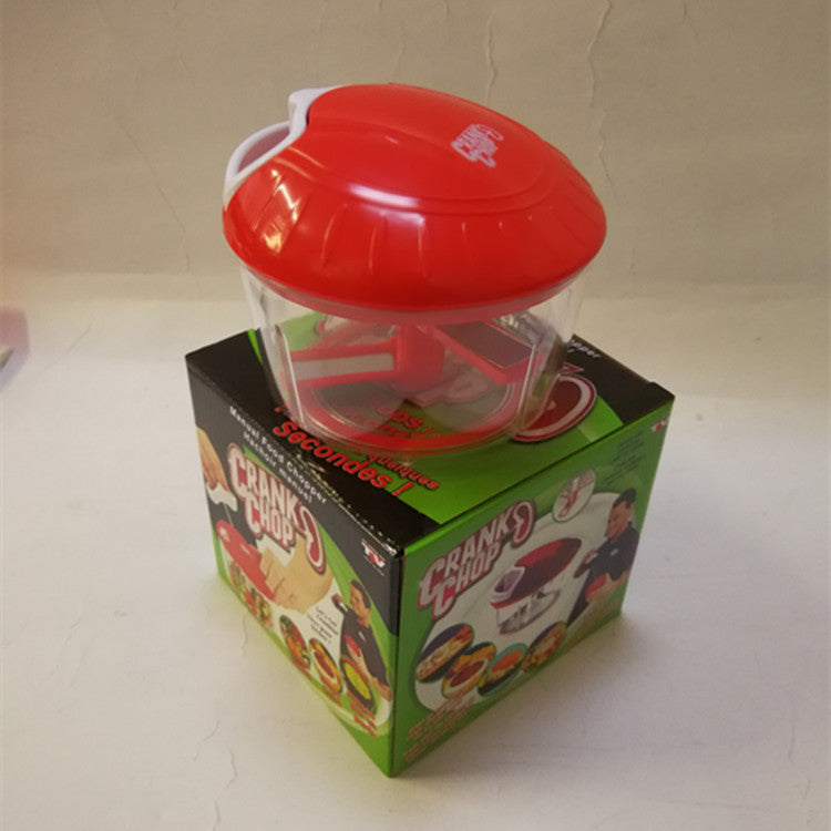 Multifunctional Manual Drawstring Tv Minced Meat And Vegetable Cooking Machine