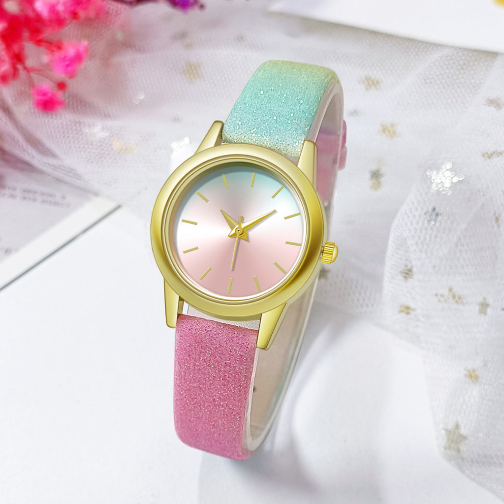 Fashion Casual Simple And Fresh Belt Watch