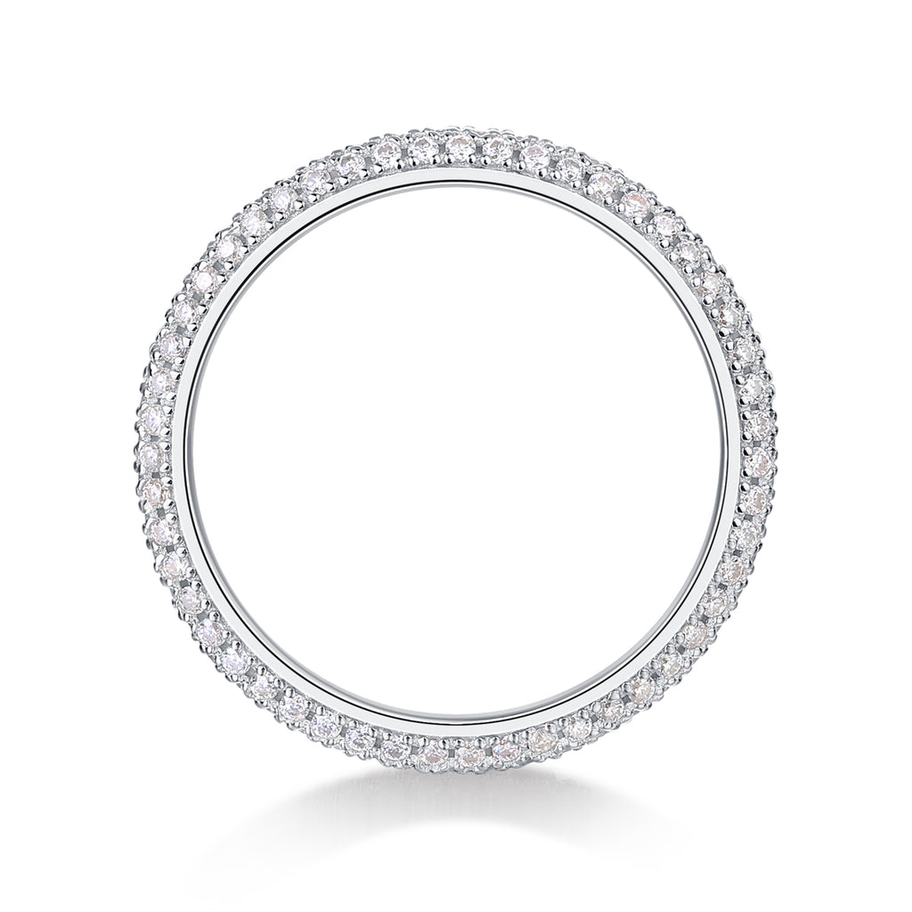 1MR.RIGHT- A Fashionable And Luxurious Jewelry Accessory Set With Moissanite S925 Sterling Silver And Platinum-plated Diamond Prohibit TikTok sales