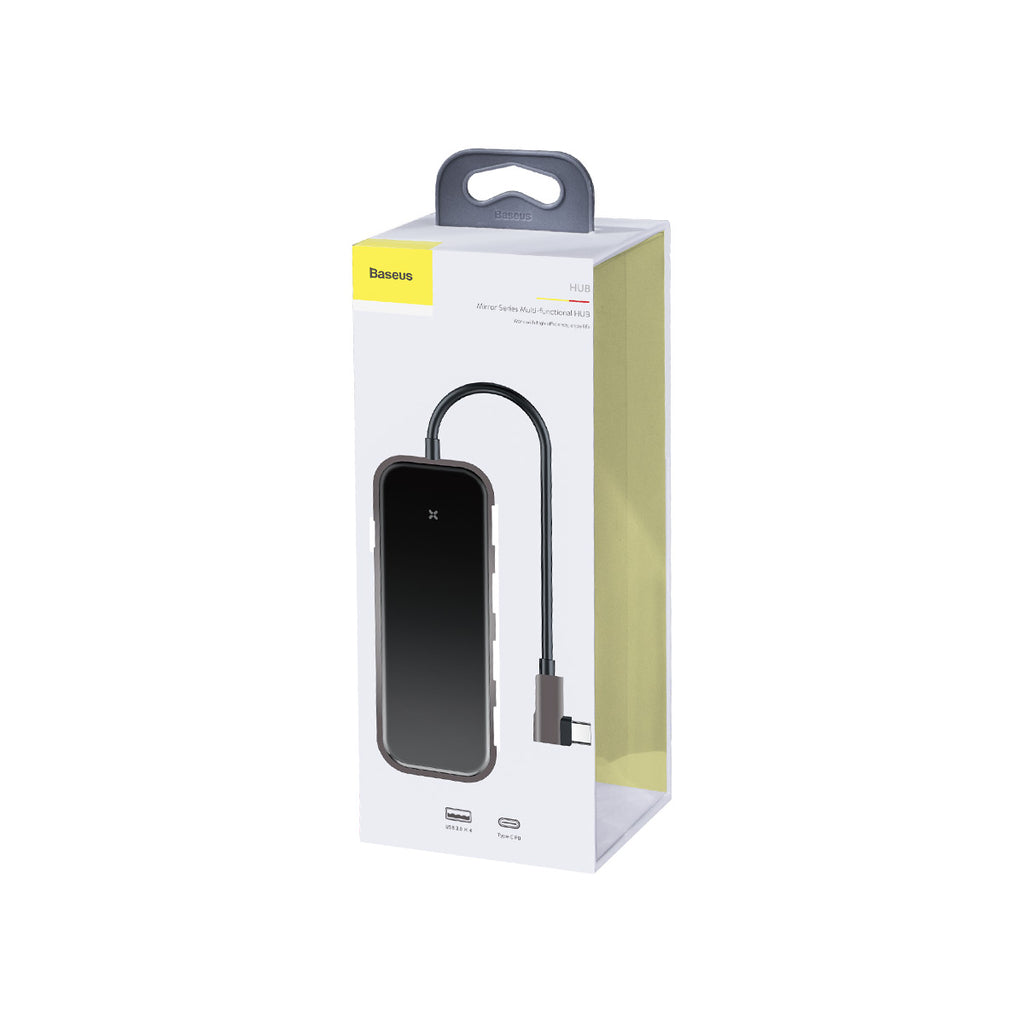 Multifunctional HUB Type C To 4xUSB3 PD Space Gray