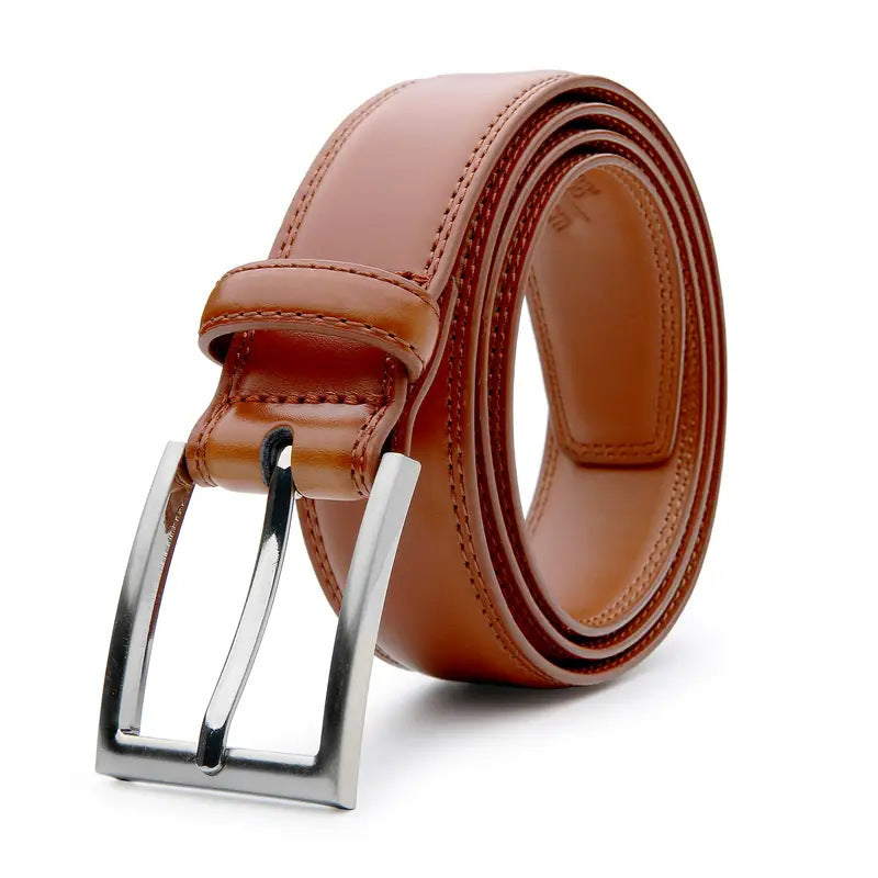 Men's Leather Simple Casual Belt