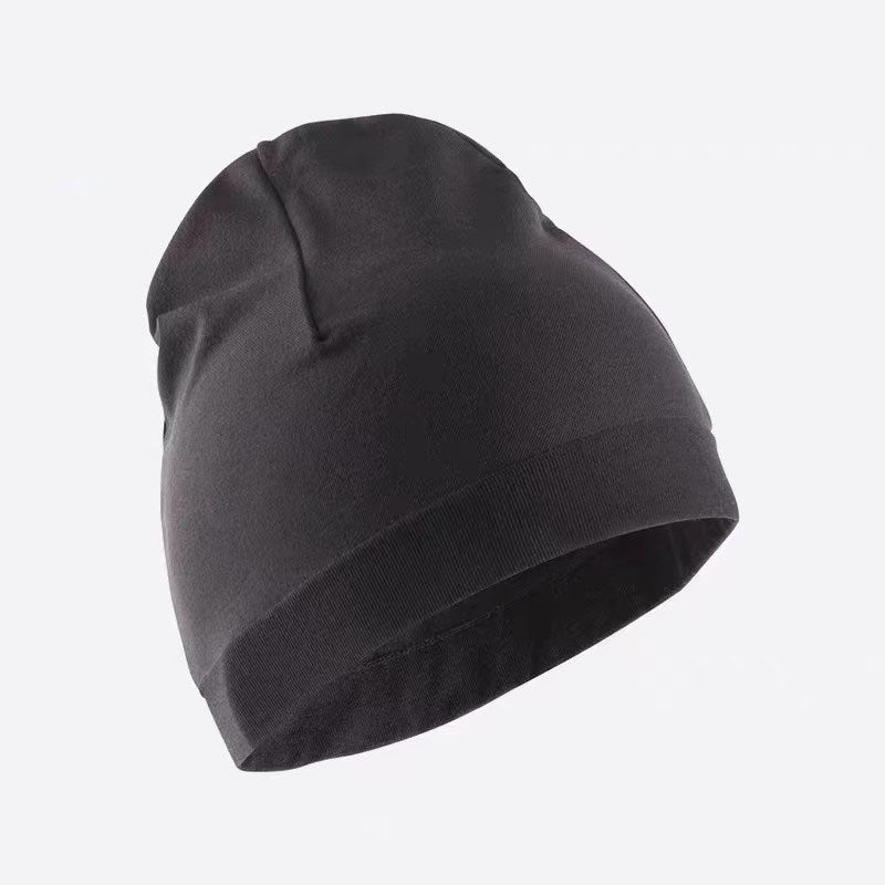 Sports Knitted Hat Autumn And Winter Men's Hats Sweat-absorbent Warm