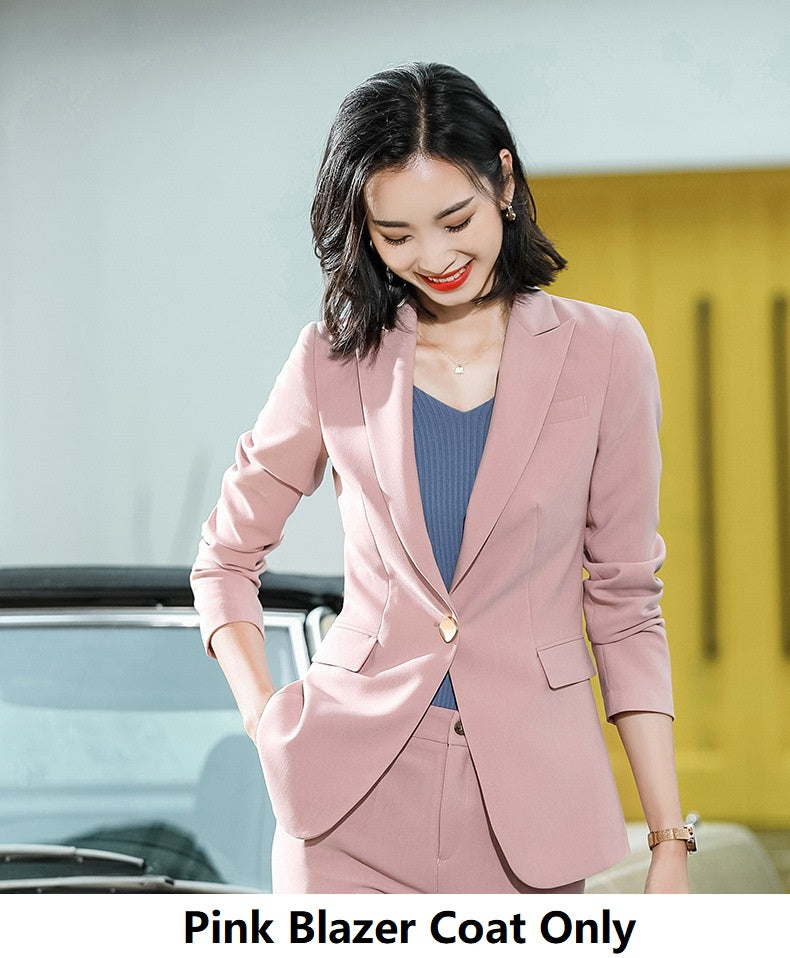 Xian Gao Professional Suit Fashion Temperament Goddess Fan