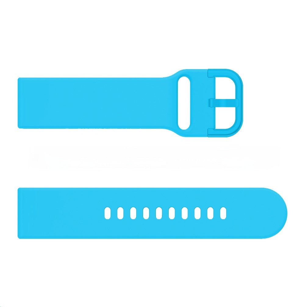 Universal 20 Or 22mm Silicone Strap For Smart Watch