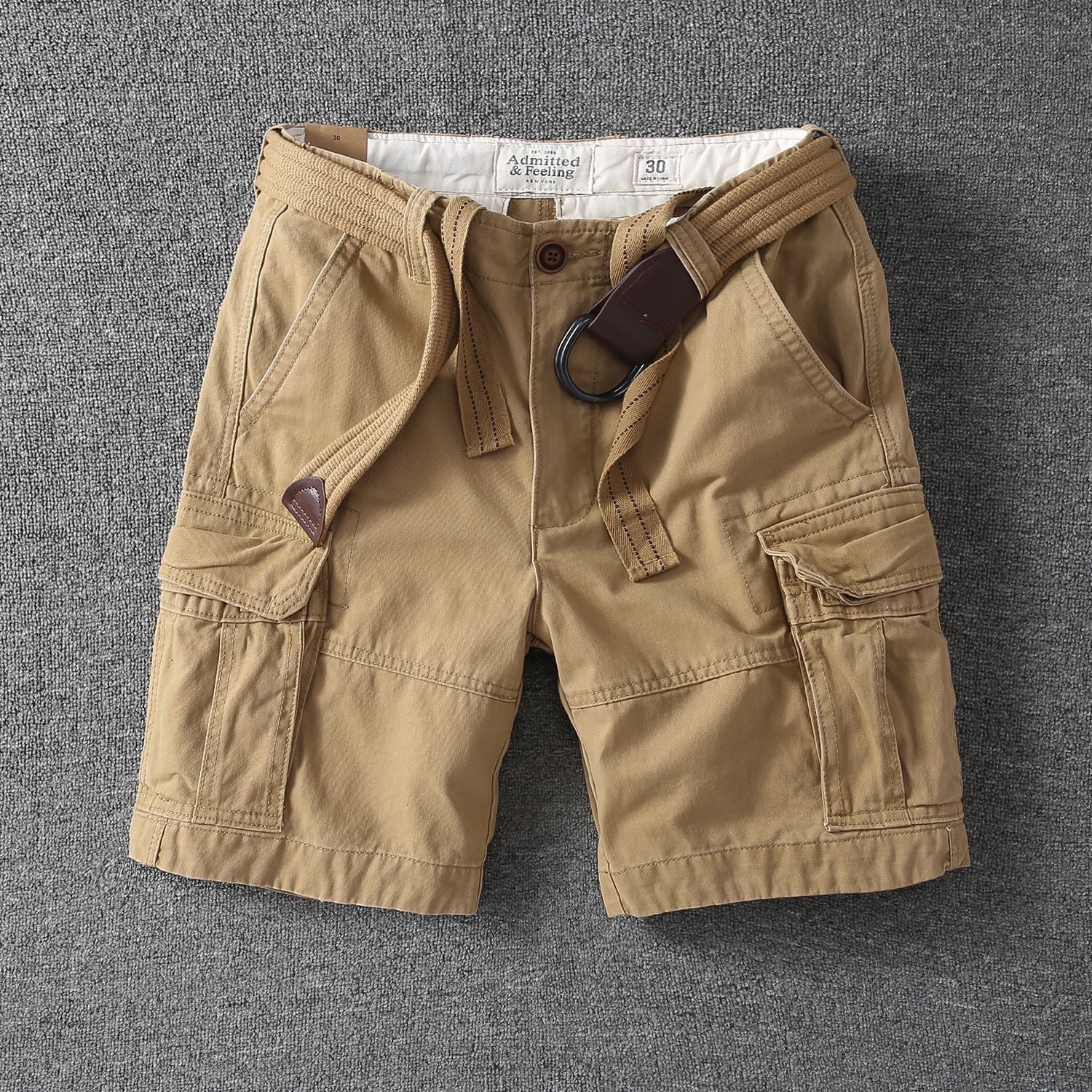 Retro Heavy Casual Overalls Pants